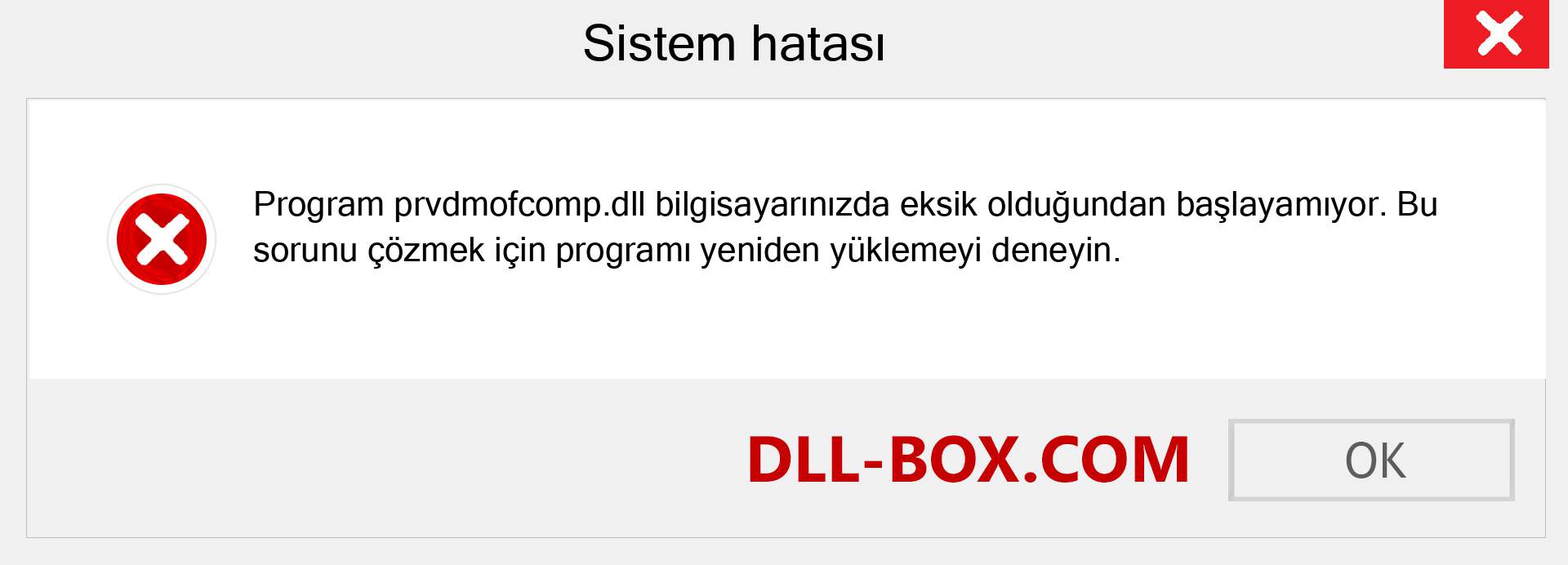 prvdmofcomp.dll dosyası eksik mi? Windows 7, 8, 10 için İndirin - Windows'ta prvdmofcomp dll Eksik Hatasını Düzeltin, fotoğraflar, resimler